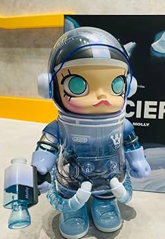 Amazon.co.jp: POPMART MEGA SPACE MOLLY ?GLACIER 400% : Toys